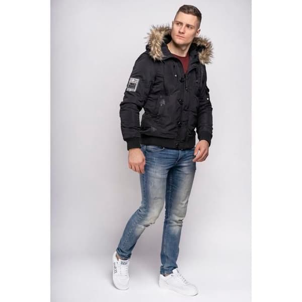 Vinterjacka Lonsdale Jarreth - svart svart M