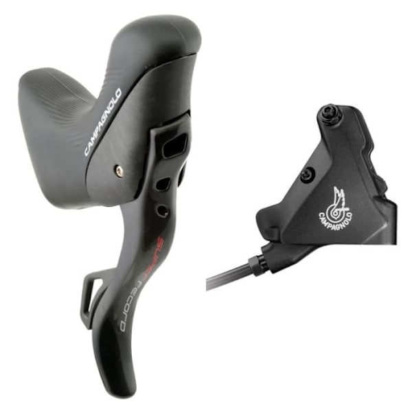 Campagnolo S.Rec.Eps Dro.Hydr hydraulisk skivbromsspak. Fm - svart - 160 mm