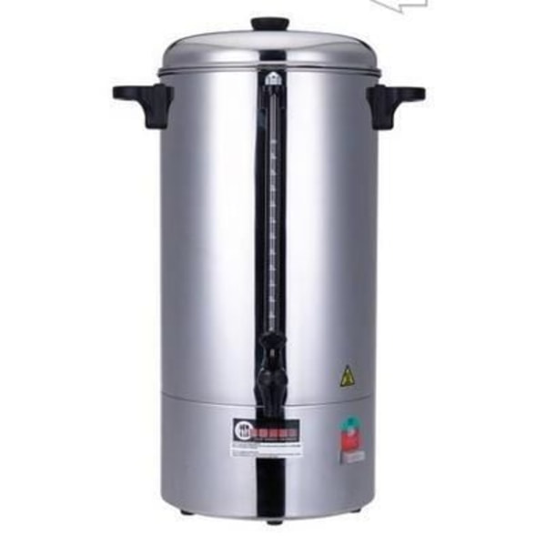 Percolator kaffebryggare - Ej specificerad - 15 liter - 100 koppar - Filter - Grå