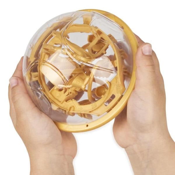 PERPLEXUS - Harry Potter Golden Snitch - 3D-samlarlabyrint 30 hinder - SPIN MASTER Orange