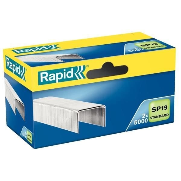 LEITZ Staples Rapid Standard SP19 Grå