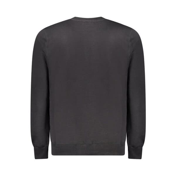 Sweatshirt ML logotyp i bomull - North Sails. Svart jag