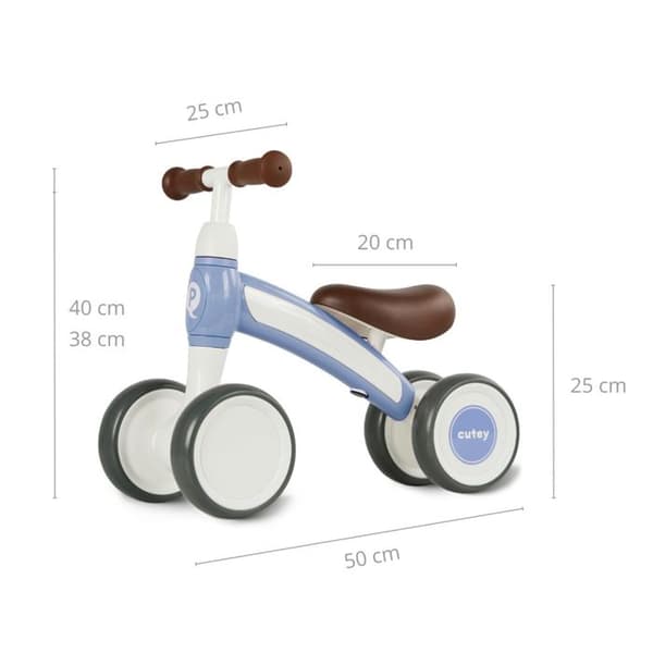 Porteur Cutey Retro Blå Blå
