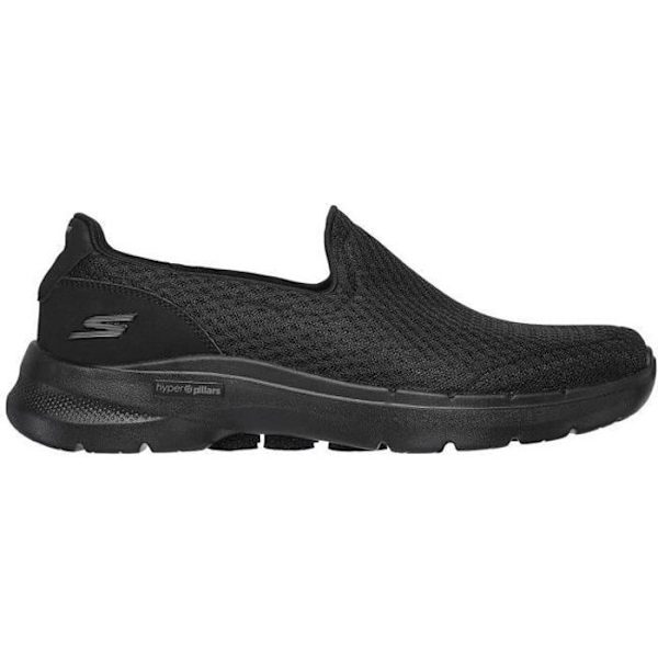 Slip-On Skor - Skechers - W Quick Fit - Mesh Ovandel - ULTRA GO® Dämpning - Maskintvättbar Svart 41