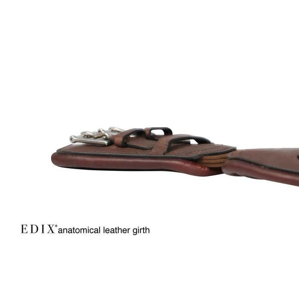Edix Saddles Crescent ridning träningsrem - brun - Marron - 100 cm brun