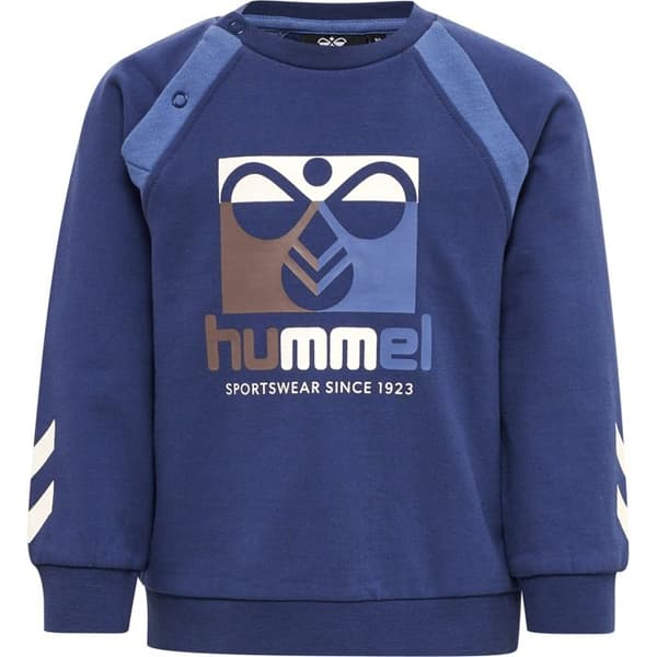 Hummel Lassen sweatshirt för pojkar sargassohav 2-4 månader
