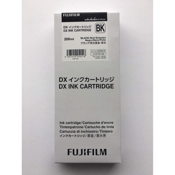 Fujifilm DX 200ml svart Svart