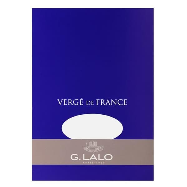 Pappersblock - G.LALO PARIS - 1920 - A5 - 50 ark - 100g - Vit Vit