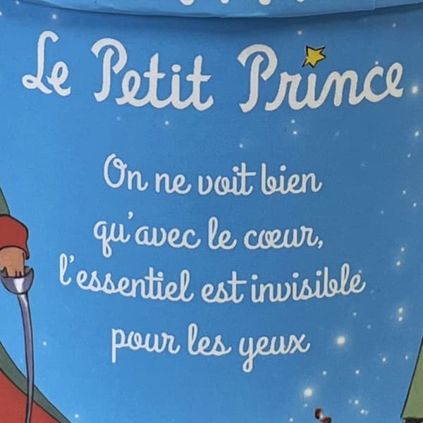 Samlarskopp turkos Le Petit Prince av St Exupéry