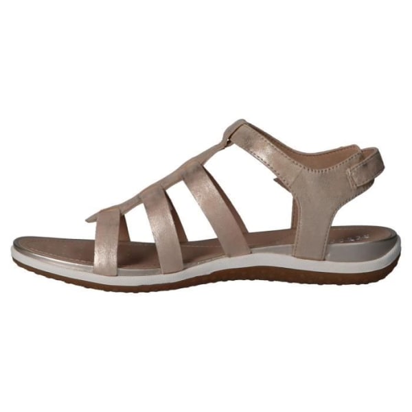 Sandaler - Geox - Dam - Läder - Beige - Platt Klack 4cm Beige 38