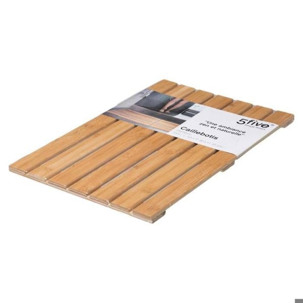 Caillebotis - FEM - 53x36cm - Bambu - Rektangulär - Inomhus Beige