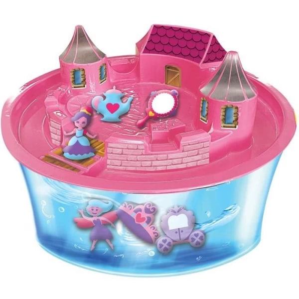 Aqua Gelz Princess Castle Kit - SILVERTORN - För barn från 8 år och uppåt - Skapa 3D-figurer