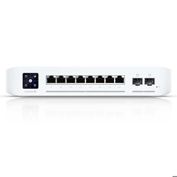Switch - UBIQUITI - USW-ENTERPRISE-8-POE - PoE - 8 portar - Garanti 2 år