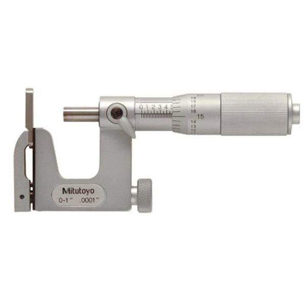 Metrologisk spårning (mikrometer - bromsok) Mitutoyo - 117-107 - utbytbart mikrometerstäd, räckvidd 0 - 2,5 cm