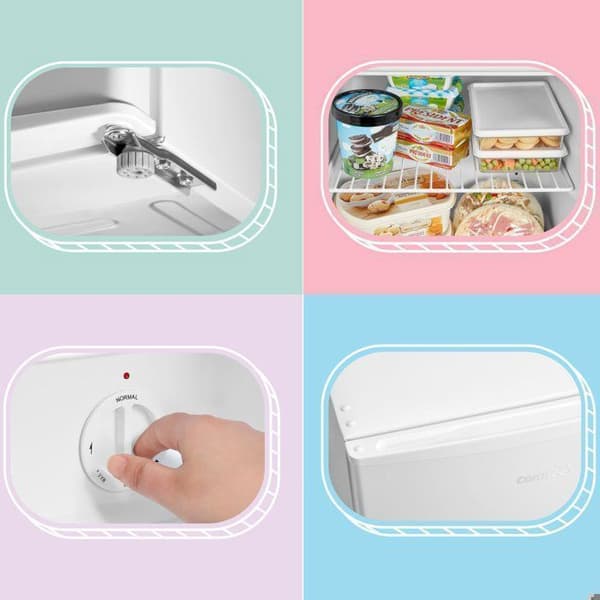 Mini Fryser COMFEE RCU40WH2(E) - 31L - Klass E - 47,2 x 45 x 49,2 cm - Vit Vit