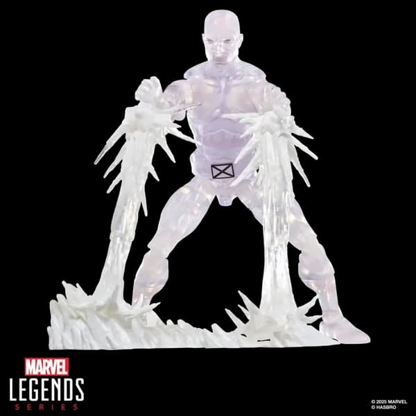 Figur Hasbro Marvel Legends Series Secret Wars Iceman Vit