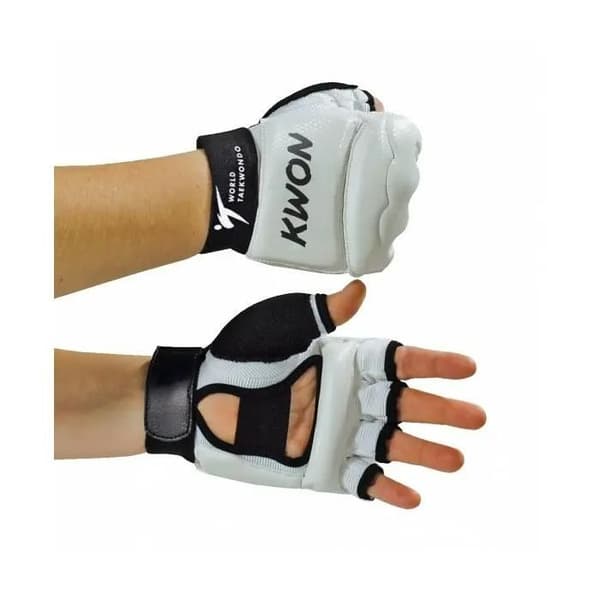 Taekwondo-mittens Kwon WT - vit Vit XXS