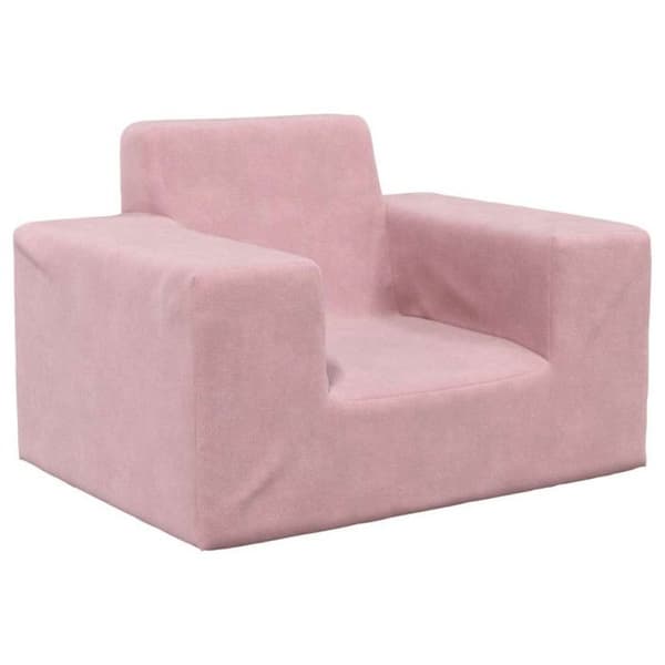 Barnsoffa Rosa Mjuk Plysch