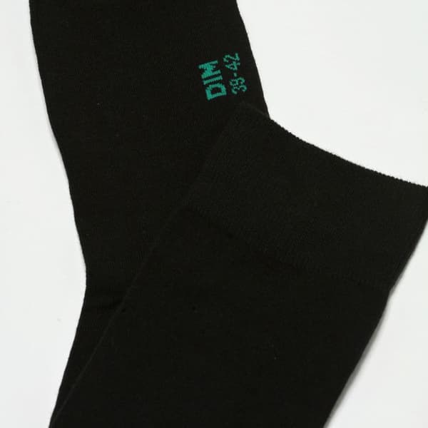 2-pack enfärgade strumpor Gots Good Socks[] Herr Svart 39/42