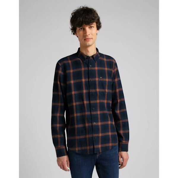 Lee Button Down skjorta - marinblå - XXL Marin XL