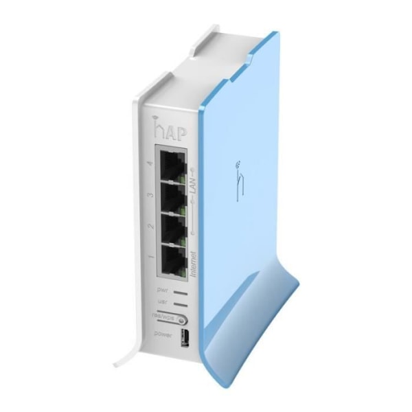MikroTik hAP lite Blå, Vit