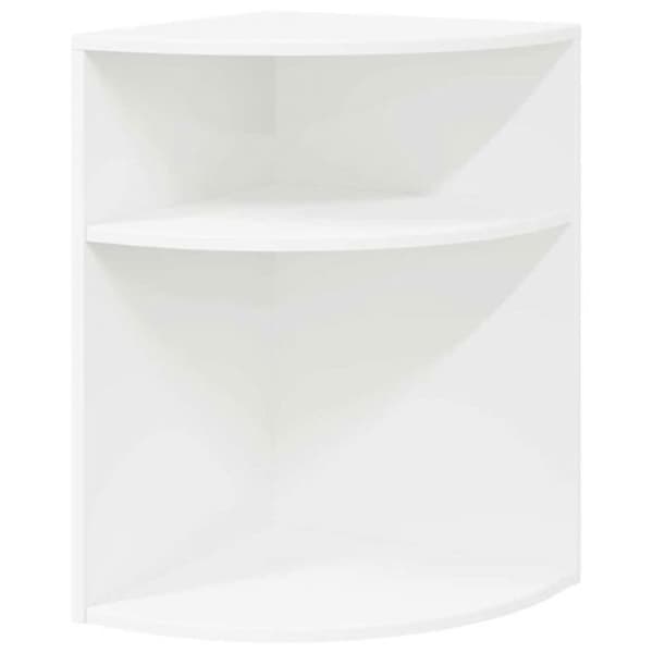 Sido bord - VIDAXL - 39,7 x 39,7 x 60 cm - Vit - Ingenjörsträ - Rektangulär Vit