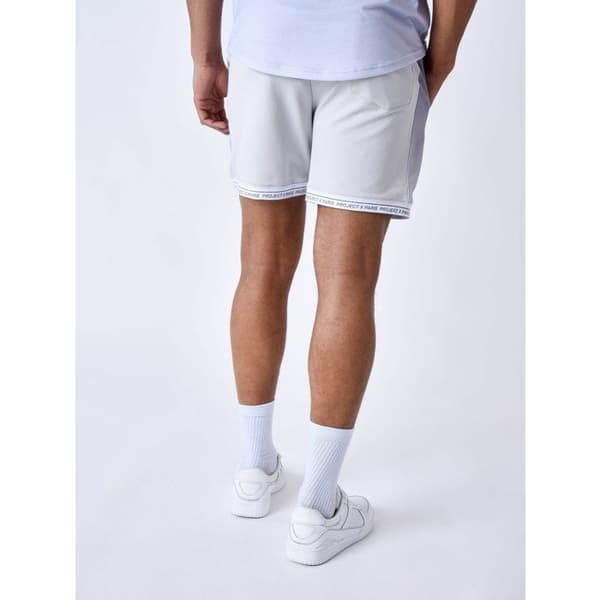 Shorts med gradienteffekt grå XL
