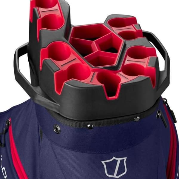Wilson I-Lock Cart Golfbag blå