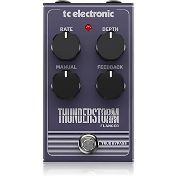 Flanger - TC Electronic - ÅSKVARN - Modulations effekt - Gitarrpedal - Rikt och dynamiskt ljud