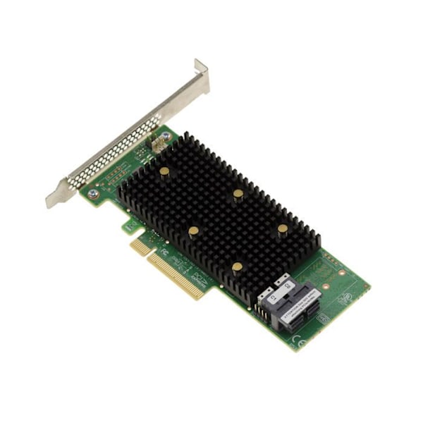 Kort PCIe 3.1 SAS SATA NVMe 12GB 8 INTERNA portar - Raid 0 1 5 10 50 - Original BROADCOM LSI 9440-8i - Ref 05-50008-02
