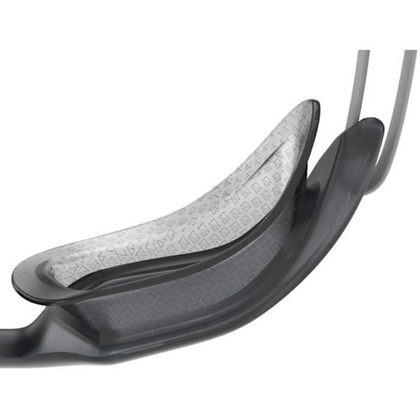Simglasögon - Speedo - Hydropulse - PVC/silikon - En storlek - Optimal komfort Grå