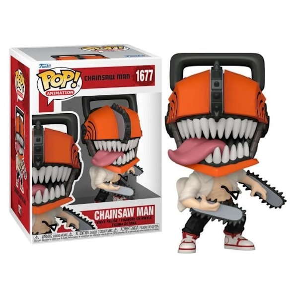 POP-animationsfigur nr 1677 - Motorsågsman - Devil Hunter - Chase Version