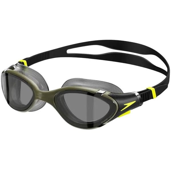 Speedo Biofuse 2.0 simglasögon mörkgrön/gul