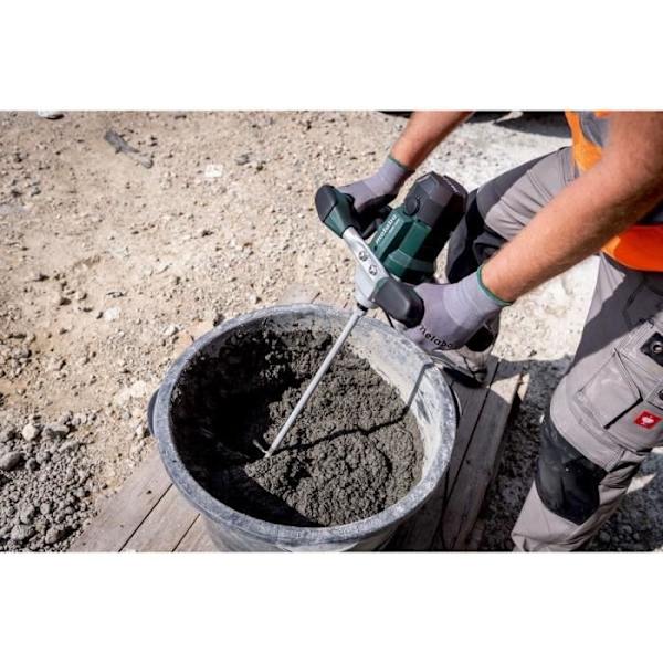 Blandare - METABO - RWE 1200 - RS-R2 omrörare - 200 mm förlängning - Öppennyckel Grön