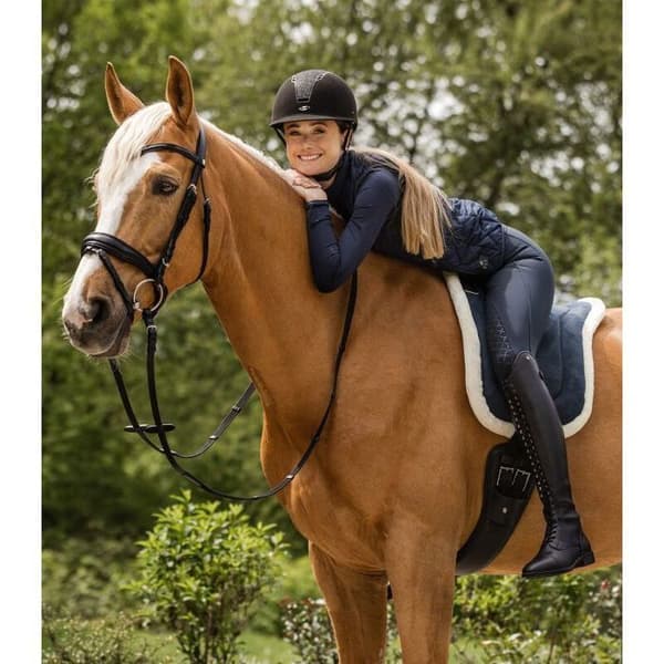 Waldhausen Soft - Full barback sadelpad nattblå