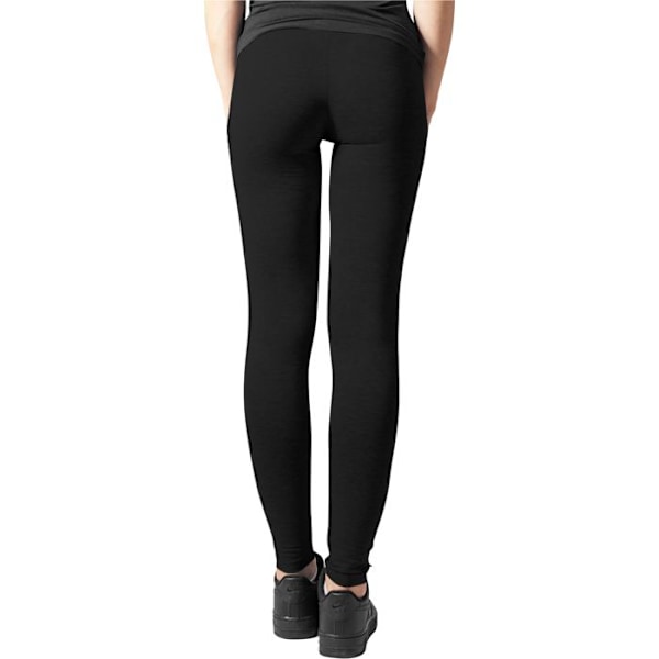 Legging damstorlekar - URBAN CLASSICS - Jersey - Svart - Tight - Bekväm svart XXXXL