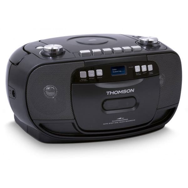 DAB+/FM CD Kassettläsare RK200DABCD Svart