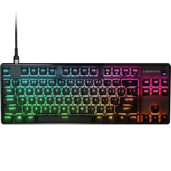 Steelseries Apex 9 Tkl (Linear Optipoint Optical) amerikanskt tangentbord Svart