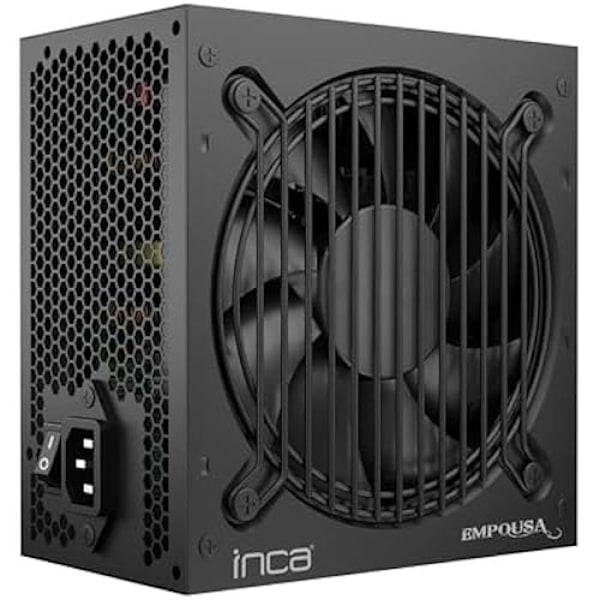 Strömförsörjning - INCA - IPS-650XN - 650W - ATX 12V V2.3 - Tyst 120 mm fläkt Svart
