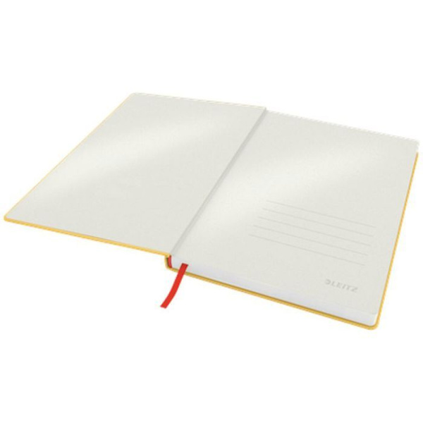 Leitz Notebook - 44820019 - Komplett 44710025 Notebook 80 ark A4 Quadrille Röd