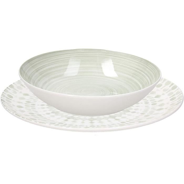 Tognana Middagsservering 18 stycken Gipsy Soft Porslin - ME070185598