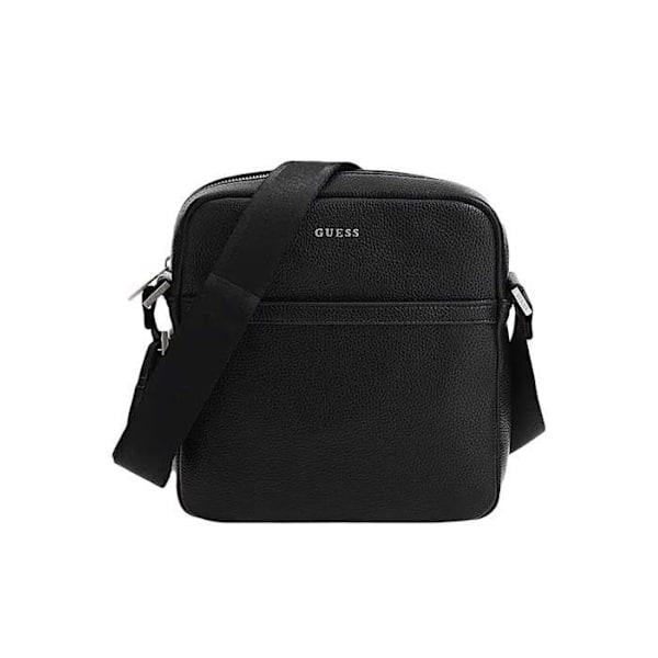 Sacoche - Guess jeans - Man - PU Leather - Black - 22x24x5 cm Svart
