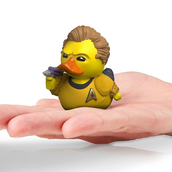 Samlarankande Anka Figur - TUBBZ - Mini James T. Kirk - 5 cm - Officiell Star Trek - För Vuxna Mini James T. Kirk