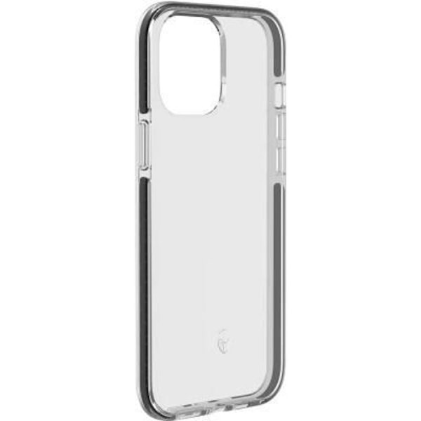 Force Case New Life transparent svart halvstyvt skal till iPhone 12 Pro Max