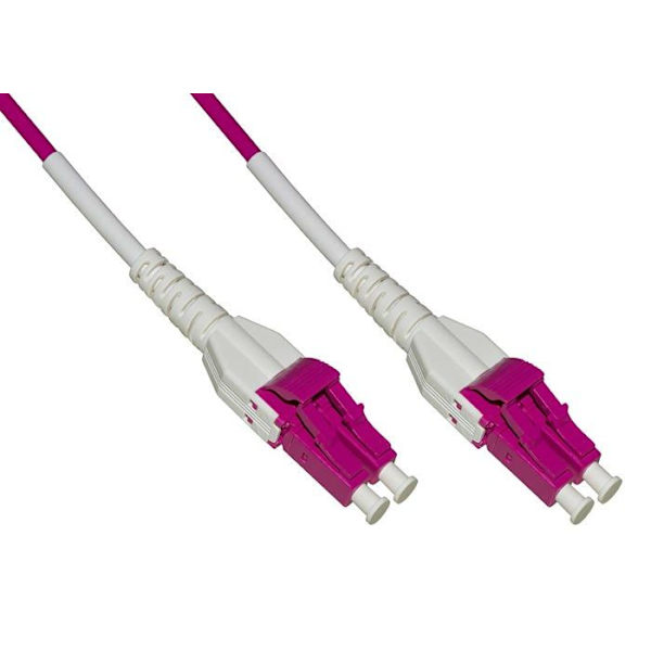 Switch - Ethernet-nav - Länkinjektor - LKLCLC4502U - Optisk fiberkabel LC till LC multimode Duplex Om4 50/125 m 2 Uniboot