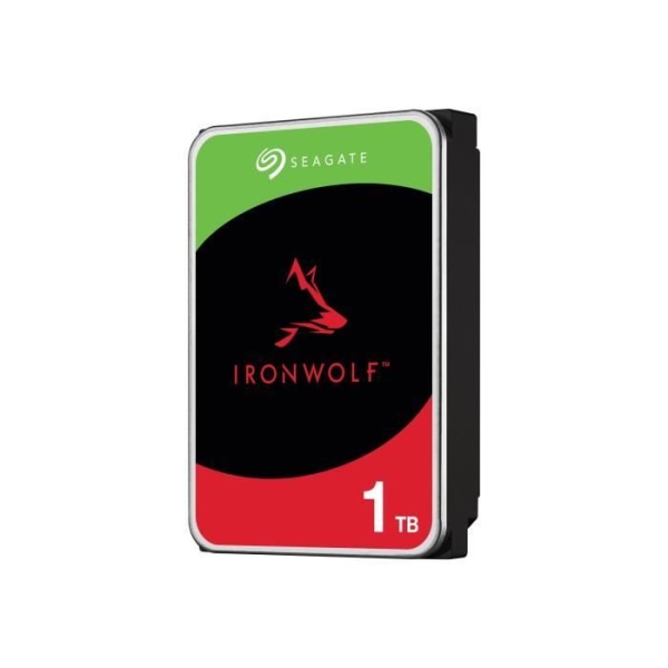 Seagate IronWolf ST1000VN008 hårddisk - 1 TB - SATA 6 Gb/s