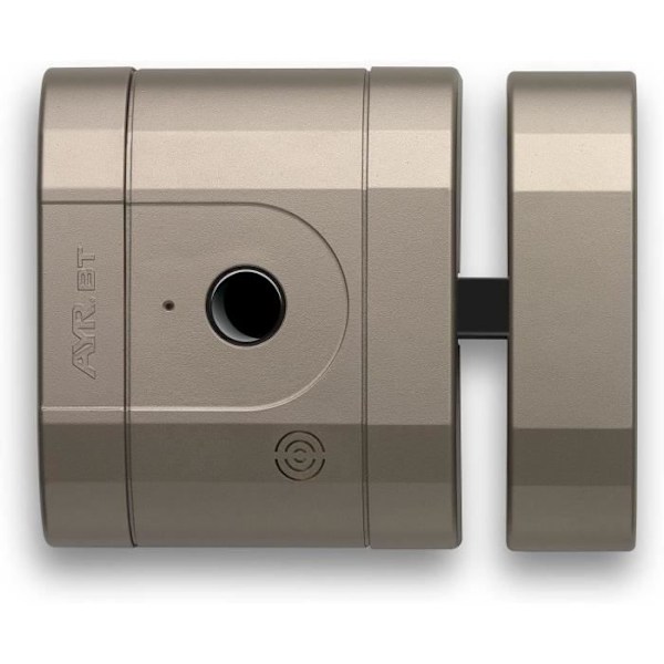 Intelligent Lås - AYR - Bluetooth - Matt Nickel - Larm - Hög Säkerhet Matt nickel