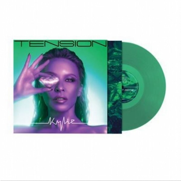 Vinyl internationell sort Bmg rights management Tension Limited Edition Exklusiv Green Vinyl