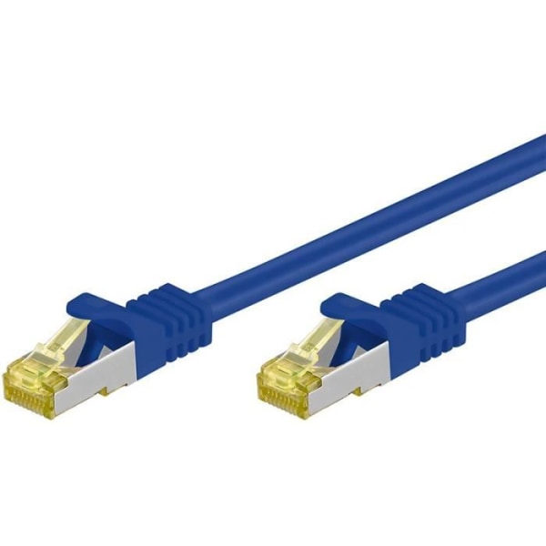 CAT 7 patchkabel - INTELLINET - ICOC R7-7SS-200-BL - 20m - SFTP PiMF - Skärmade kontakter