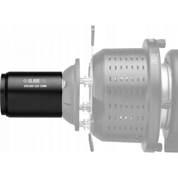 Utomhusprojektor Glareone - SSPOTLIGHT150L - Spotlight 150 mm - projiceringslins